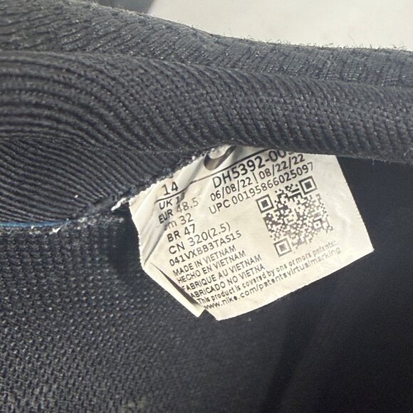 Nike React Infinity Run Flyknit 3 Road Running Shoes Black Activewear Size 14 - Picture 7 of 7